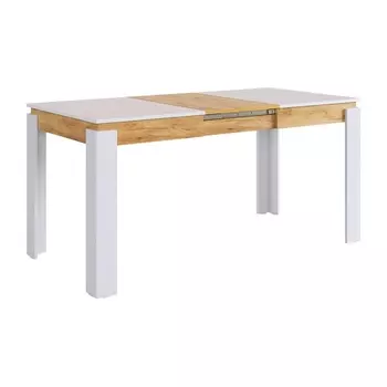 Стол обеденный раздвижной Гермес 2 Mebelson (ЛДСП,ПВХ/Светлое дерево) арт.KM-0209.3318