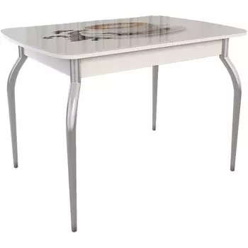 Стол обеденный раздвижной Танго Mebelson (ЛДСП/Белый) арт.KM-0215.1859