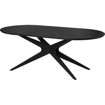 Стол обеденный Refuge Harmony Hesby Шпон/Черный арт.HSBI_DT2355_black