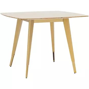 Стол обеденный Stool Group Ричмонд 100*100 охра стеклянный УТ000002665