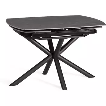 Стол обеденный Winston/Винстон Tetchair (Керамика,Металл/Серый,Черный) арт.21857