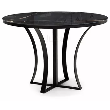 стол обсидиан / черный Woodville Нейтон 474321