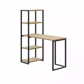 Стол письменный-стеллаж Board 1200х500 ОГОГО 636271 (черный) ОГОГО Обстановочка!