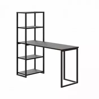 Стол письменный-стеллаж Board 1400х500 ОГОГО 636275 (черный) ОГОГО Обстановочка!