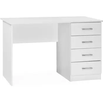 Стол письменный Woodville СП4 белый 427731