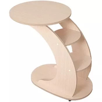 Стол подкатной Стелс молочный дуб Л от фабрики Mebelik