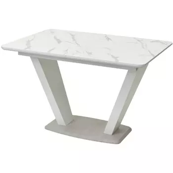 Стол БЕЛЫЙ МРАМОР FC13 CLEAF, пластик / БЕЛЫЙ, СВЕТЛЫЙ M-City Прага 480M04516
