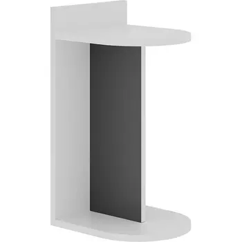 Стол приставной DOM SIDE TABLE (Темно-серый) LEVE