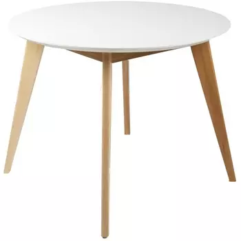 Стол R-Home Лунд круглый д.960 Белый