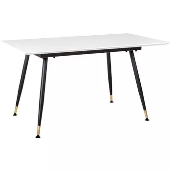 Стол R-Home Месси раздвиж. 120-160*80 белый