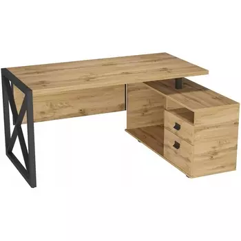 Стол рабочий Калифорния Хардвиг СР01 Дуб вотан