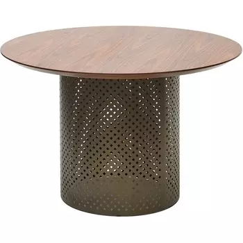 Стол RAFAEL 120 Орех 3001 МДФ / Бронза, ®DISAUR M-City