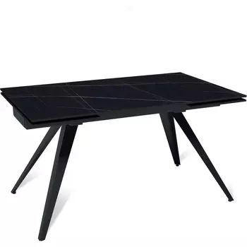 Стол раскладной Asti (140+40+40), керамика матовая Blackgold Top Concept (21879)