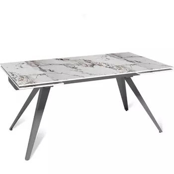 Стол раскладной Asti (160+40+40), керамика глянцевая Top Pandora Top Concept арт.21388