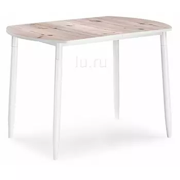 Стол раскладной бискайская сосна / белый Woodville Гуанг 459639