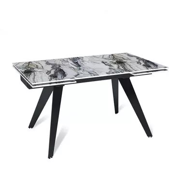 Стол раскладной Rhein (140+40+40), керамика глянцевая Cold Jade Top Concept арт.22734