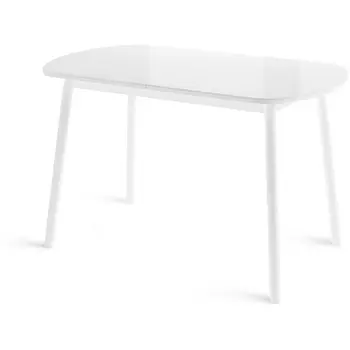 Стол Раунд, Стекло белый, 100010 МАМАДОМА