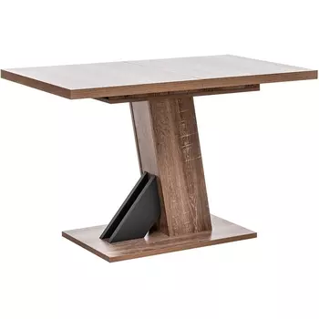 Стол раздвижной 80.529 Leset Луссо (Дуб сакраменто/Антрацит) 2500000080333