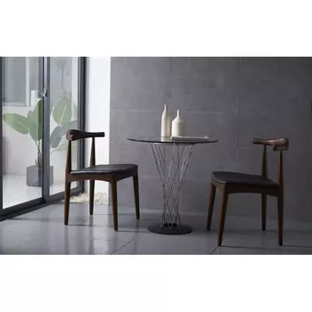 Стол прозрачное стекло ESF RT-413(C)70ПР