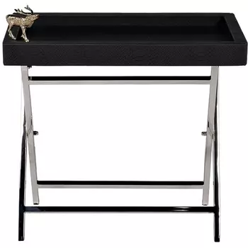 Стол сервировочный нерж.сталь 46*26*46см Garda Decor арт.95IM-16781