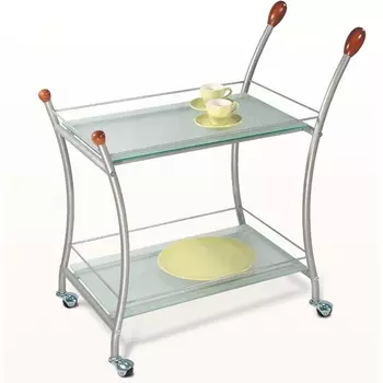 Стол сервировочный Поло металлик/ матовое от фабрики Mebelik