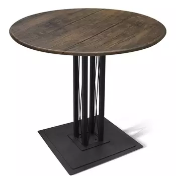 Стол Sheffilton SHT-TU6-BS1/80 МДФ черный муар/палисандр