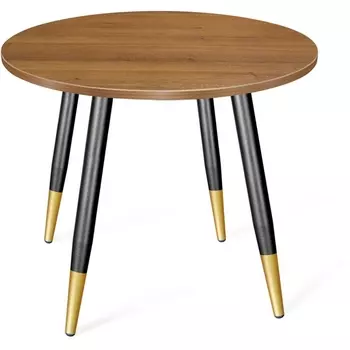 Стол SHT-TU14/ЛДСП орех/чёрный муар/золото Sheffilton SHT-TU14 7971766401