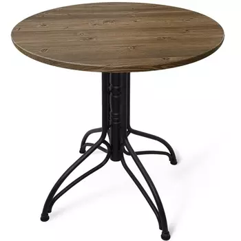 Стол SHT-TU25/70 МДФ черный муар/орех светлый Sheffilton SHT-TU25 7081799301