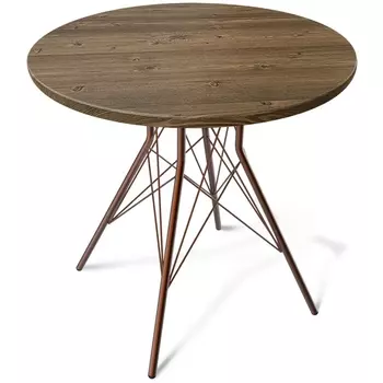 Стол SHT-TU2-1/70 МДФ медный/орех светлый Sheffilton SHT-TU2-1 6691686901