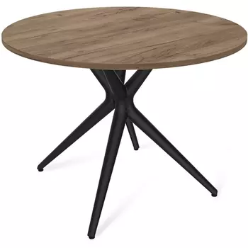 Стол SHT-TU30/90 ЛДСП черный/дуб галифакс табак Sheffilton SHT-TU30 9936304101