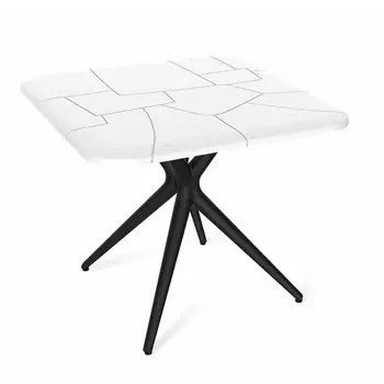 Стол SHT-TU30/TT30 83/83 белый/черный Sheffilton SHT-TU30 8932423205