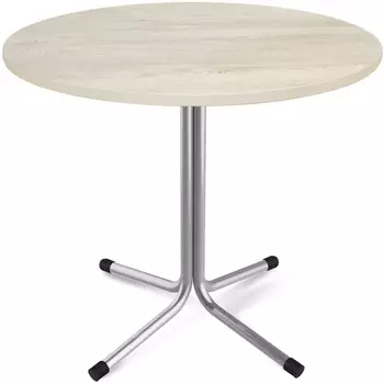 Стол SHT-TU7/80 ЛДСП хром лак/дуб беленый Sheffilton SHT-TU7 5330281301