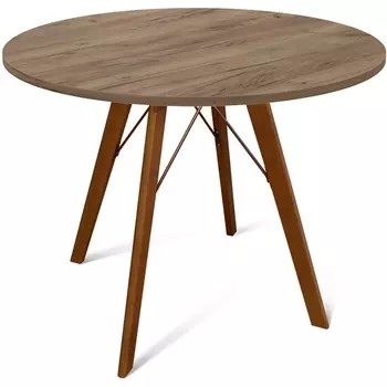 Стол SHT-TU9/90 ЛДСП темный орех/дуб галифакс табак Sheffilton SHT-TU9 7775718202