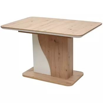 Стол Дуб Артисан/ Белый M-City Sirius DEDSIRART120