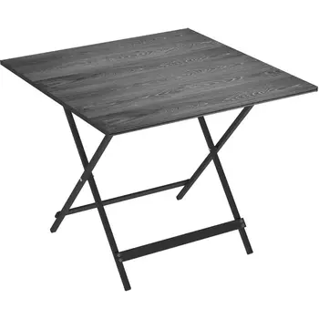 Стол складной дачный Калифорния Лаундж квадро Серый