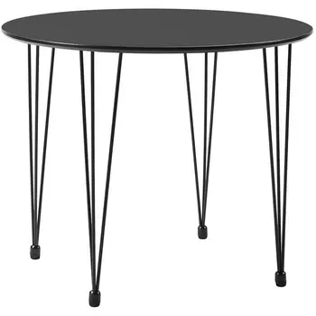 Стол диам. 90см, чёрный Bradex Home Solution FR 0627