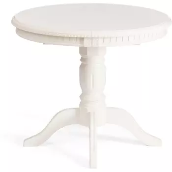 Стол STEFANO круглый (Бук,МДФ /Белый) Tetchair