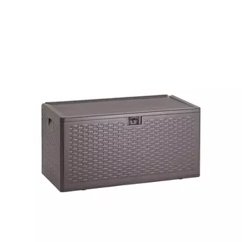 Стол-сундук Кейт пластик 110*55 см 276 л коричневый Stool Group арт.УТ000039339