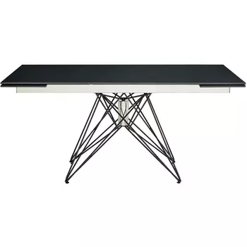 Стол 041 (140) черный матовый ESF T041(140) black matt