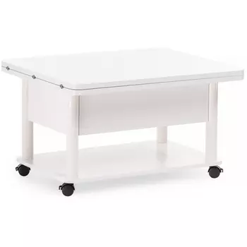 Стол-трансформер Woodville Виват белый 402953
