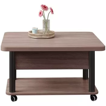 Стол-трансформер ГЗМИ Дебют 3, Тёмный шимо/Ножки чёрные