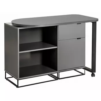 Стол-трансформер комплект City графит R-Home арт.40105310h