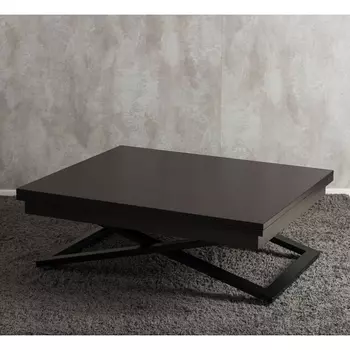 Стол-трансформер Левмар Cross D23/S53 Венге/черный Levmar