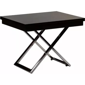 Стол-трансформер Левмар Cross D23/S79 венге/ опоры нерж.сталь Levmar