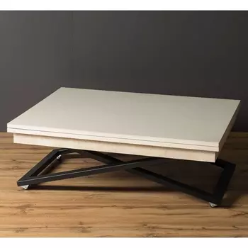 Стол-трансформер Левмар Cross P01/S53 Аворио/черный от фабрики Levmar