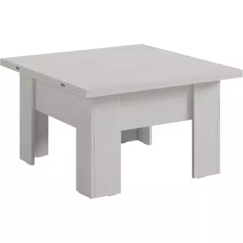 Стол-трансформер Секрет, цвет белый рамух/белый рамух Mebelson (арт.CZ-014.2344)