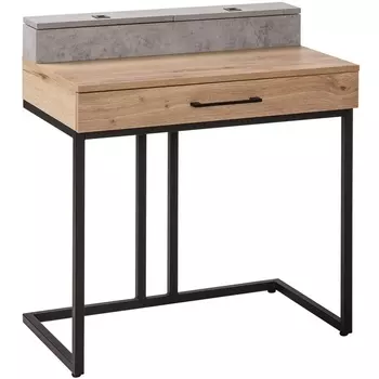 Стол туалетный R-Home Loft Дуб натур/Бетон