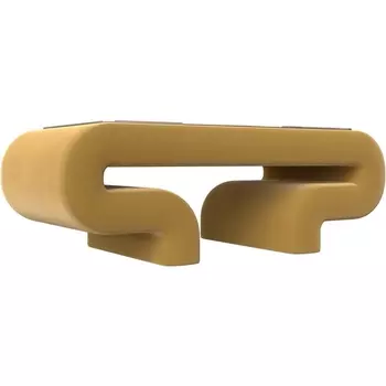 Стол Волна (микровельвет желтый) Лига Диванов 115753