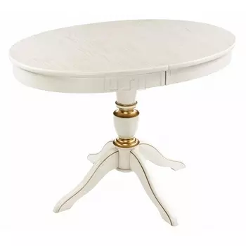 Стол Woodville Arno молочный патина 438328