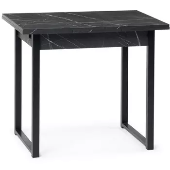 Стол Woodville Форли 90(150)х67 файерстоун / черный матовый 550564